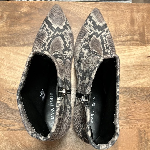 Marc Fisher Jerica Snakeskin Boots - Picture 4 of 14